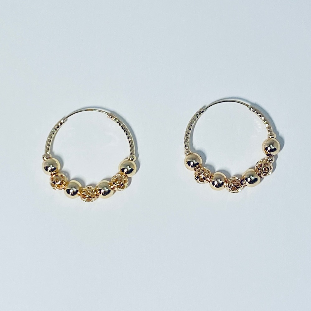 NEW 18K Gold filled earrings